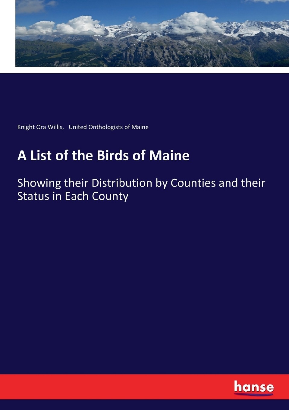 预售 按需印刷 a list of the birds of maine
