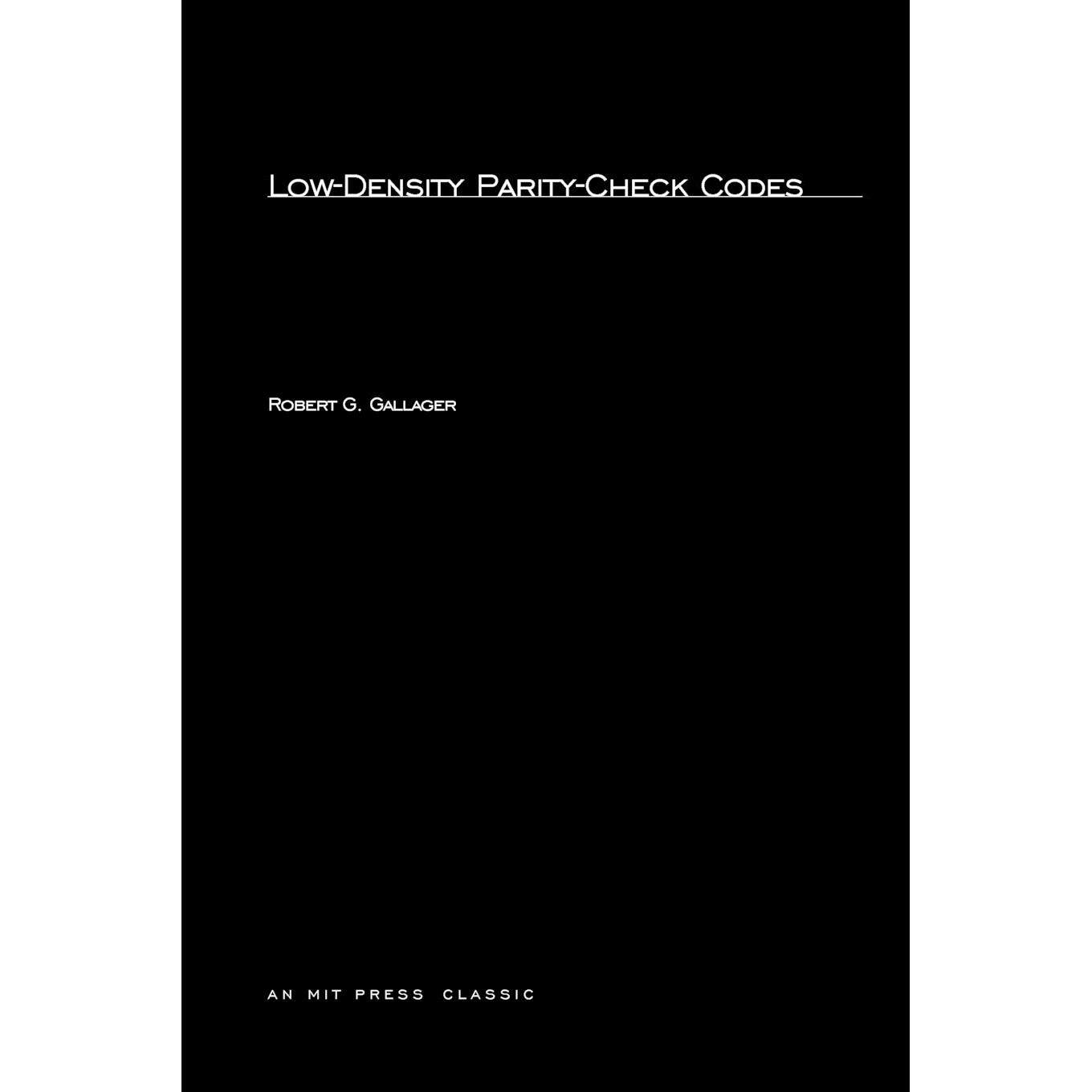 按需印刷 Low-Density Parity-Check Codes