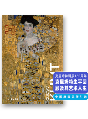 英文原版 Gustav Klimt古斯塔夫克里姆特 Hirmer Wilfried Rogasch 壁画肖像