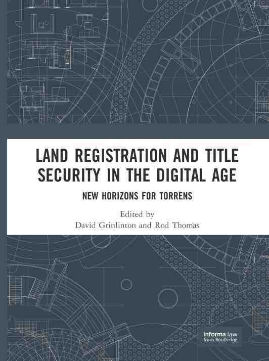 预售 按需印刷 Land Registration and Title Security in the Digital Age 书籍/杂志/报纸 人文社科类原版书 原图主图