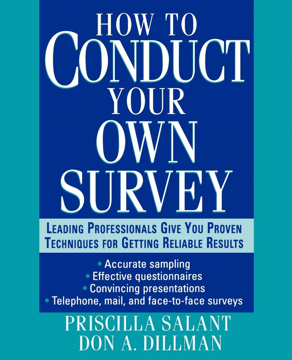 【预售 按需印刷】how to conduct your own survey
