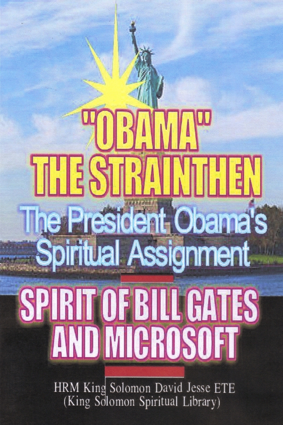 【预售按需印刷】OBAMA?S SPIRITUAL ASSIGNMENT AND BILL GATES OF MICROSOFT