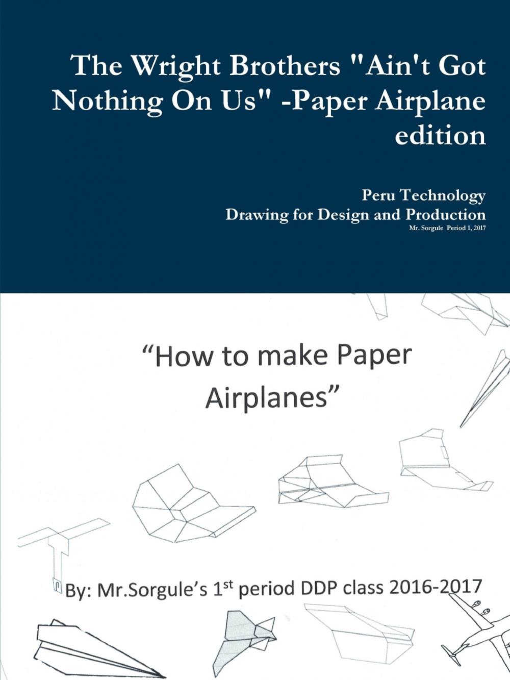 【预售 按需印刷】the wright brothers paper airplane edition