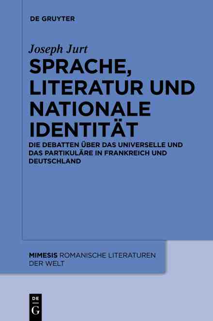 预售按需印刷 Sprache Literatur und nationale Identit?t