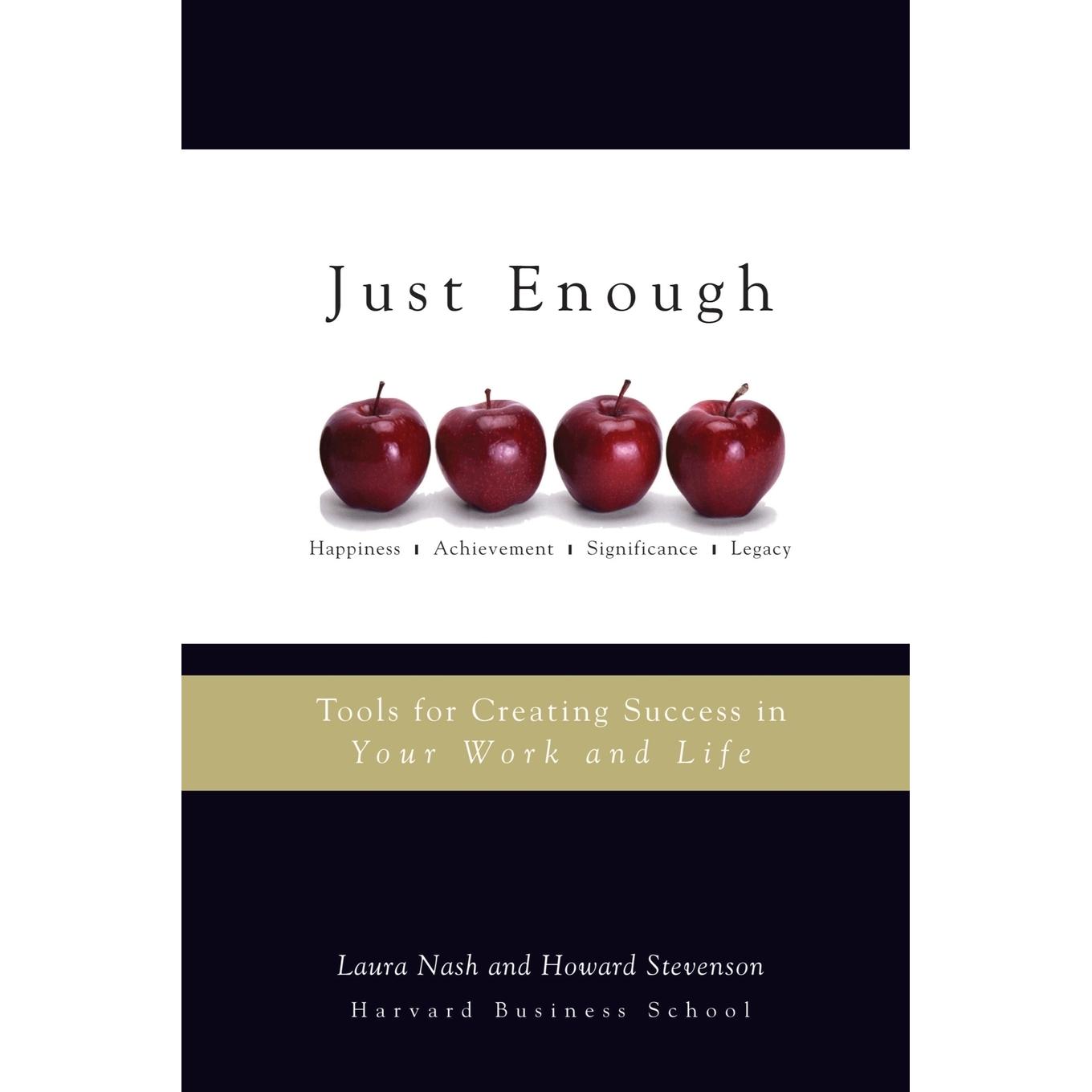 按需印刷 Just Enough: Tools for Creating Success in Your Work and Life刚刚好:在你的工作和生活中创造成功的工具英文原版