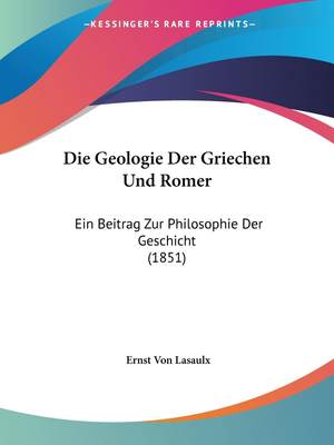 【预售 按需印刷】Die Geologie Der Griechen Und Romer