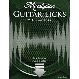 Licks Guitar 预售 按需印刷Mixolydian