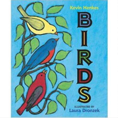 英文原版 birds 小鸟 纸板书 科普百科知识图画 儿童启蒙早教亲子共读