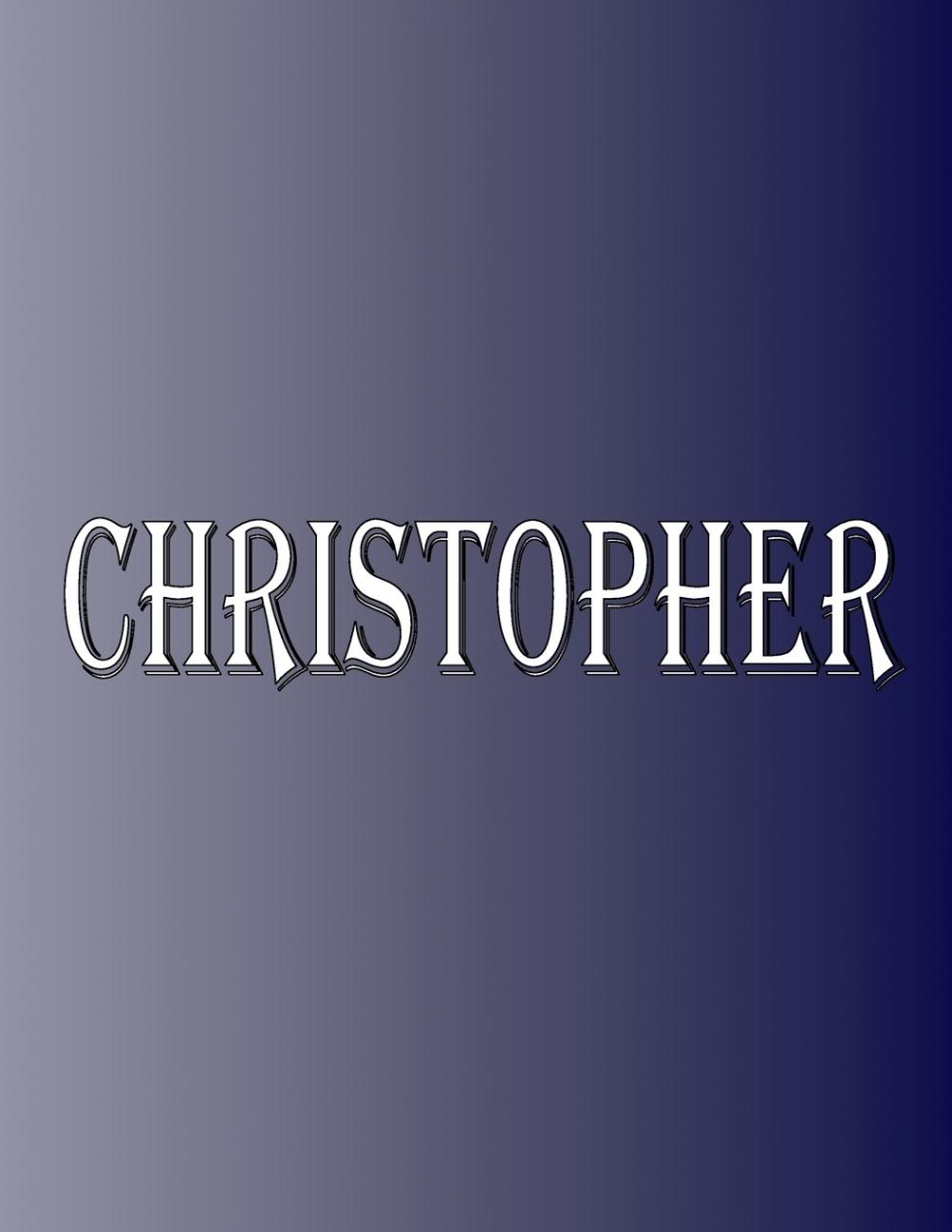 【预售 按需印刷】christopher