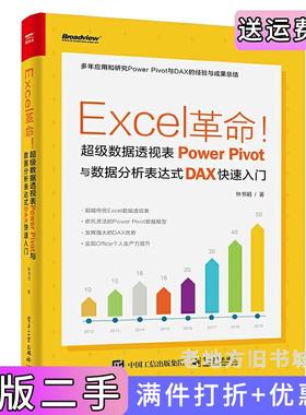 二手正版Excel革命!超级数据透视表PowerPivot与数据分析表达式DAX快速入门林书明著电子工业出版社