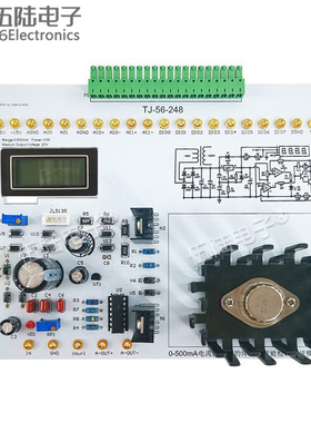 0-500MA电流电源电路LabVIEW编程NI-MyDAQ焊接竞赛套件JS-56-248