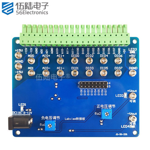 labview数据采集转接套件编程