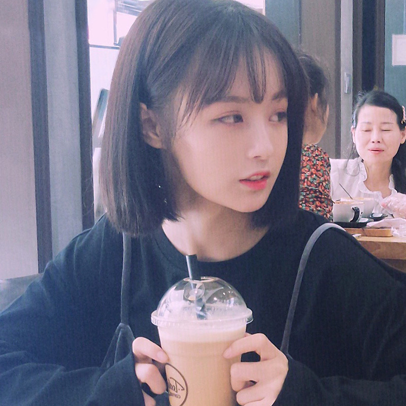 头套伪娘风女装大佬假发