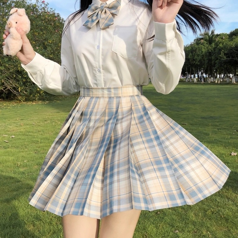 jk制服伪娘风女装大佬萝莉半身裙