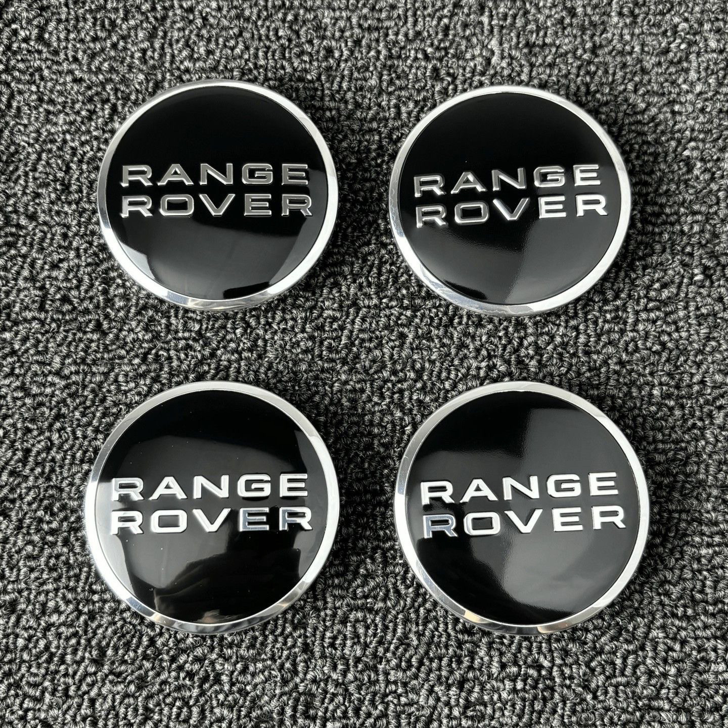适用路虎揽胜轮毂盖运动发现星脉卫士极光发现神行中心盖轮胎车标