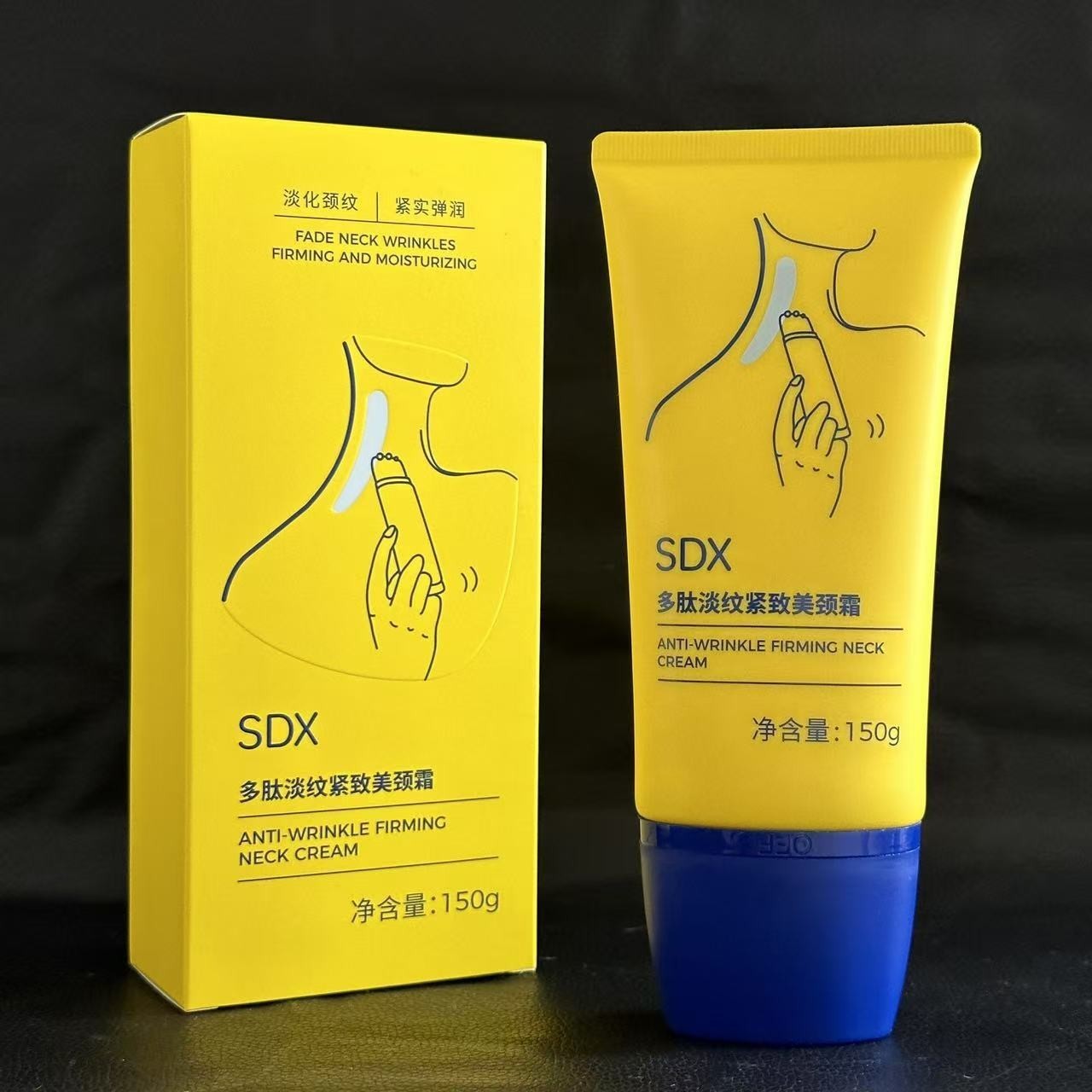 SDX颈霜提拉紧致润泽保湿颈棒纹颈膜按摩仪美颈霜致孕妇纹美颈 MT图片