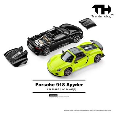 TH1/64合金保时捷918Spyder模型