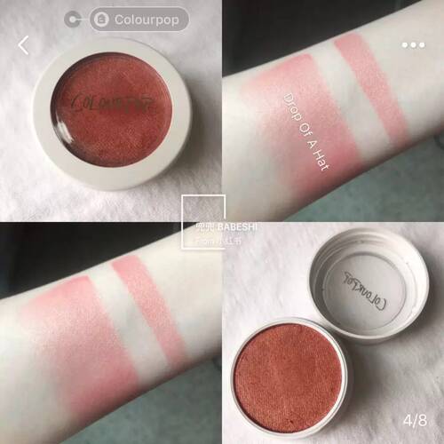美版colourpop土豆泥高光腮红