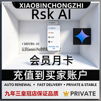 RskAi-Gemini中文镜像官网会员卡卷图片