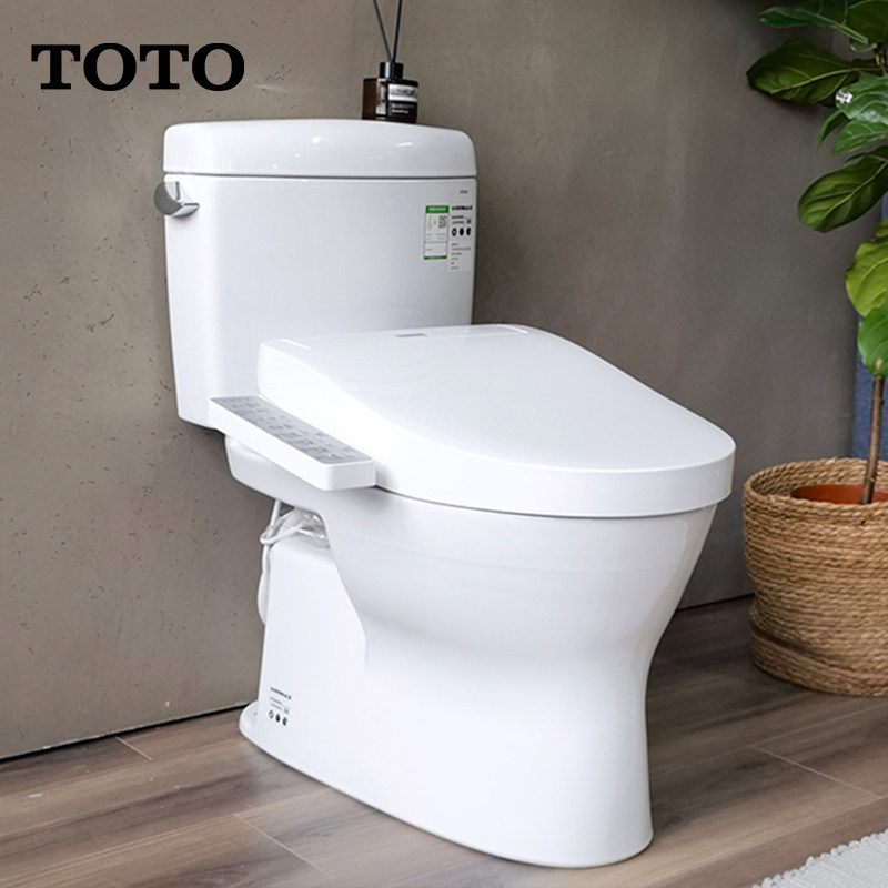toto卫浴即热式智能马桶家用超漩式坐便器cw830eb tcf3f260(02)