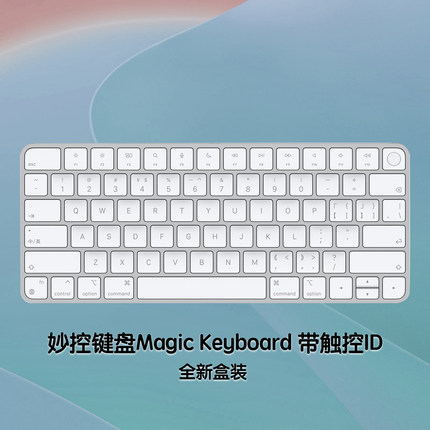 适应苹果Mac mini妙控键盘magic keyboard 带触控id 妙控鼠标蓝牙