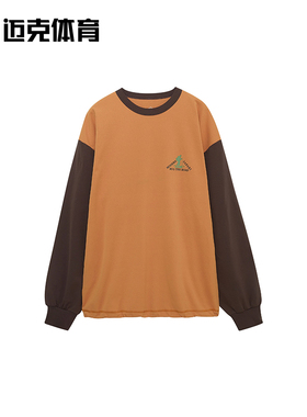 Asics A X U LS TEE 复古宽松男女同款套头卫衣2203A315-800