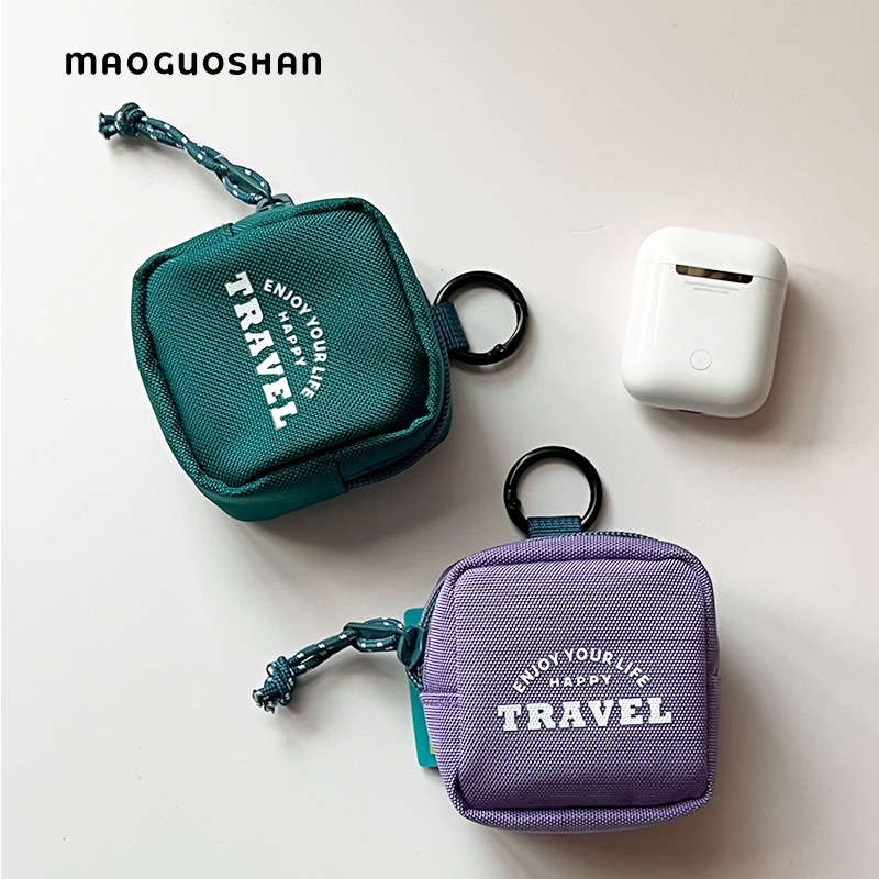 耳机包苹果AIrPods蓝牙耳机保护套小挂包挂件迷你耳机包迷你包