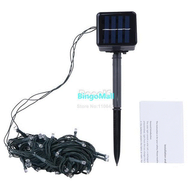 Christmas Party Outdoor Solar panel Powered 100 LED automat|msdalam kategori Alat muzik/Guitar/Piano/Fitting, aksesori alat muzik, dayung - dari Buy2taobao.com untuk memberikan perkhidmatan ejen Taobao profesional membeli