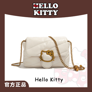 联名包包女斜挎金属链条小方包 HelloKitty凯蒂猫正版 官方授权