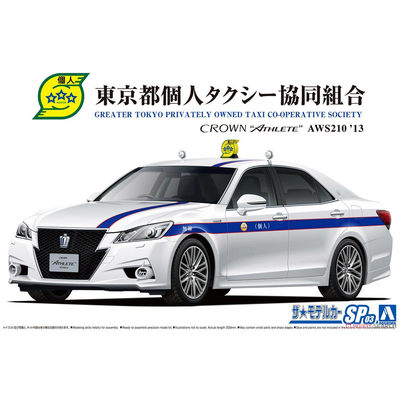 青岛社1/24 丰田 AWS210 东京Taxi  06225 现货