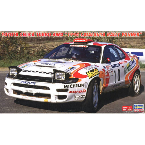 长谷川1/24丰田Celica Turbo 4WD 94年加泰罗尼亚拉力赛冠军 现货