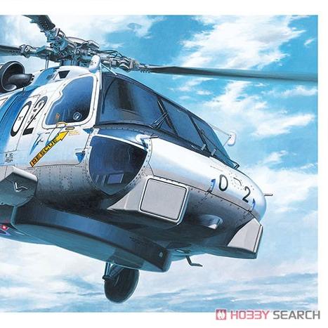 长谷川 1/72 SH-60J 海鹰直升机 01443 拼装模型 现货