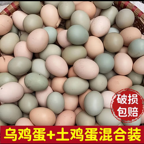 散养纯天然五谷新鲜高品质土鸡蛋