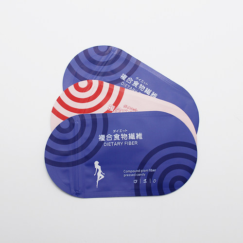 复合食物纤维压片糖果包装袋 通用糖果袋 异形包装袋定制印刷定做