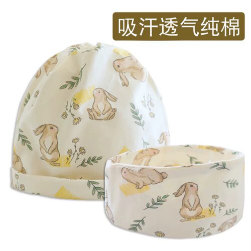 孕产妇月子帽纯棉吸汗透气