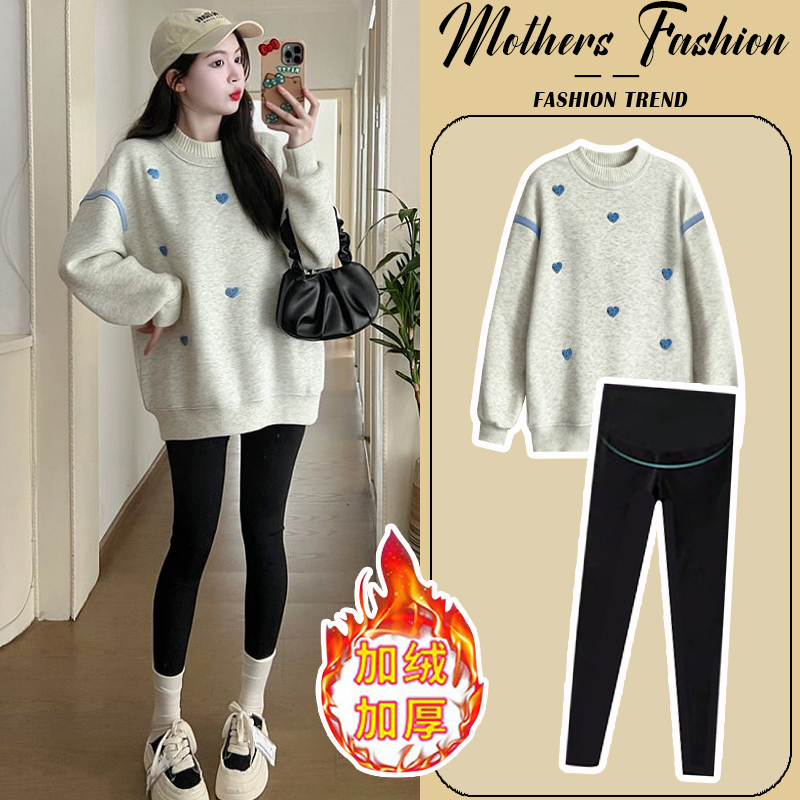孕妇套装秋冬2025新款
