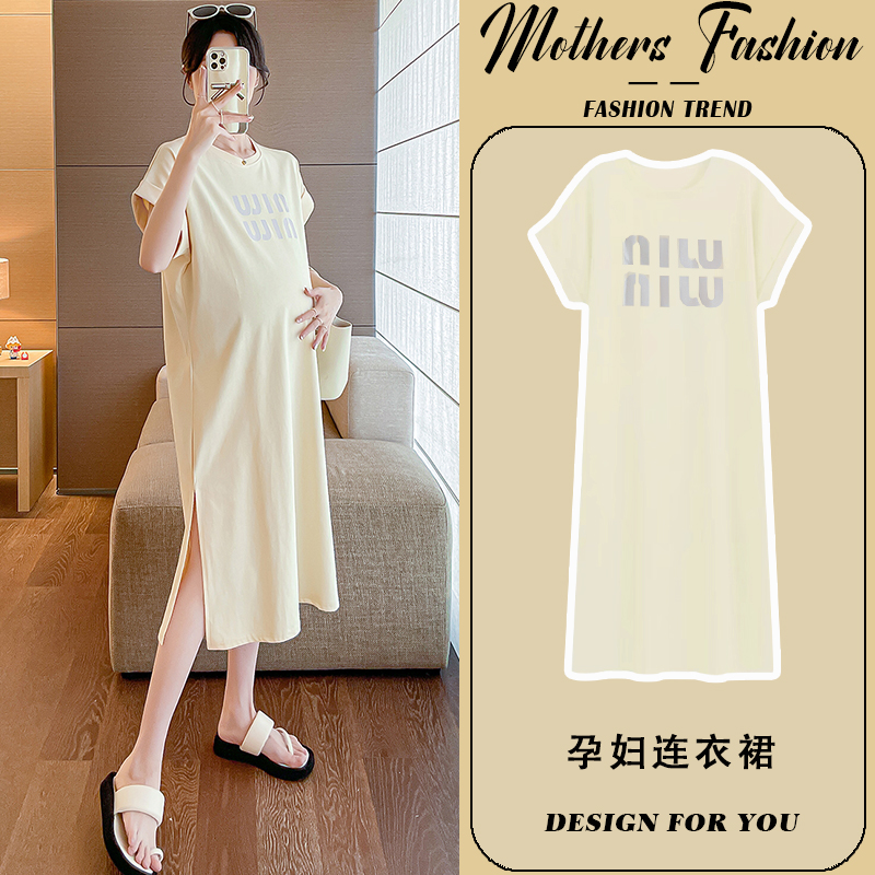 孕妇连衣裙夏2024新款穿到一生