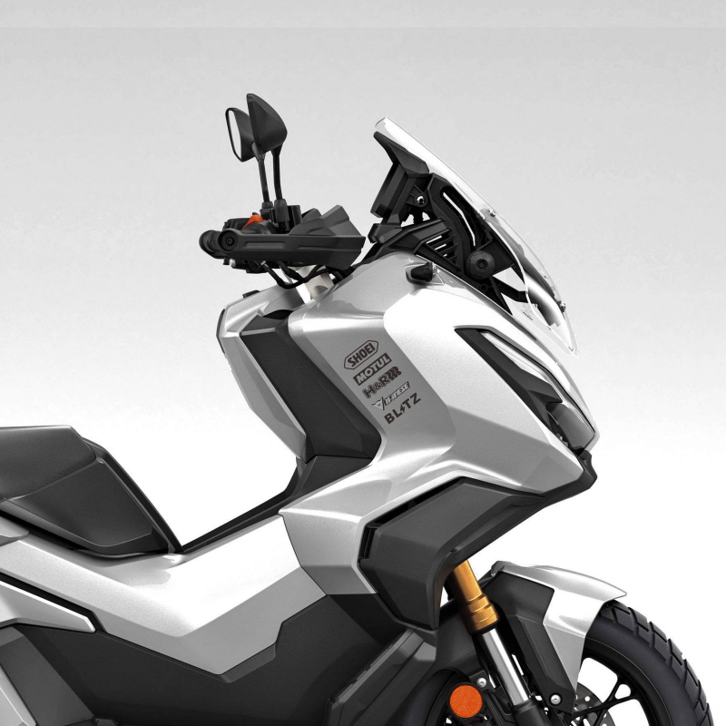 adv350摩托车贴拉花车头装饰反光