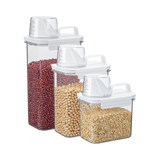 日本五谷杂粮收纳盒厨房粮食储存罐储物罐装豆子收纳罐密封罐米罐