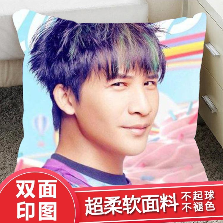 新款大张伟周边玩偶抱枕墙贴演唱会海报车载用靠垫桌面摆件装饰品