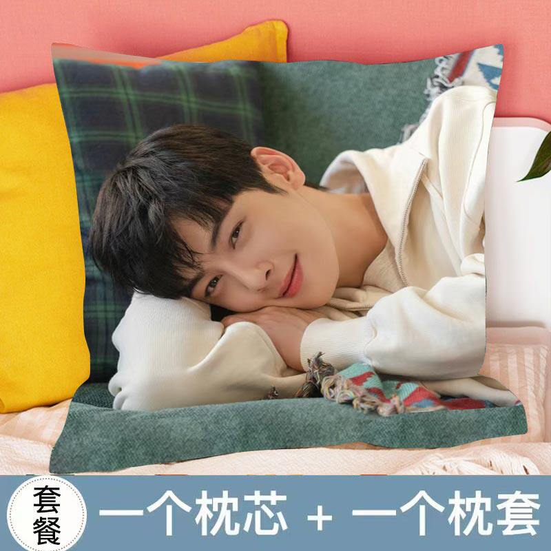 astro车银优抱枕小卡摆件周边海报写真贴纸同款靠垫办公室宿舍diy
