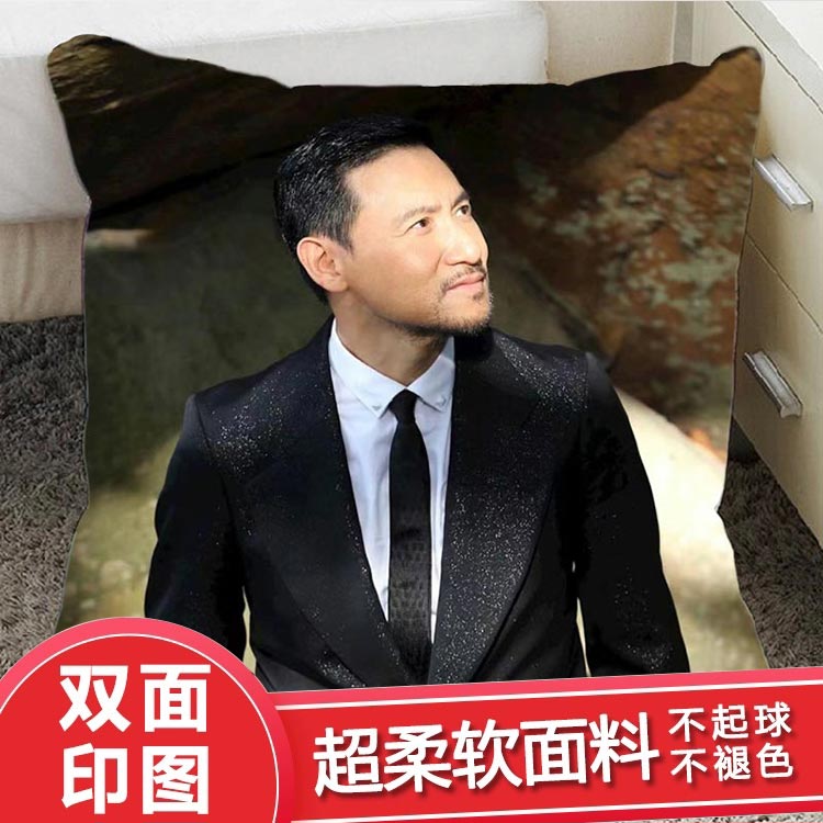 张学友演唱会应援抱枕海报写真车载靠垫贴纸60周边办公室毛绒玩偶