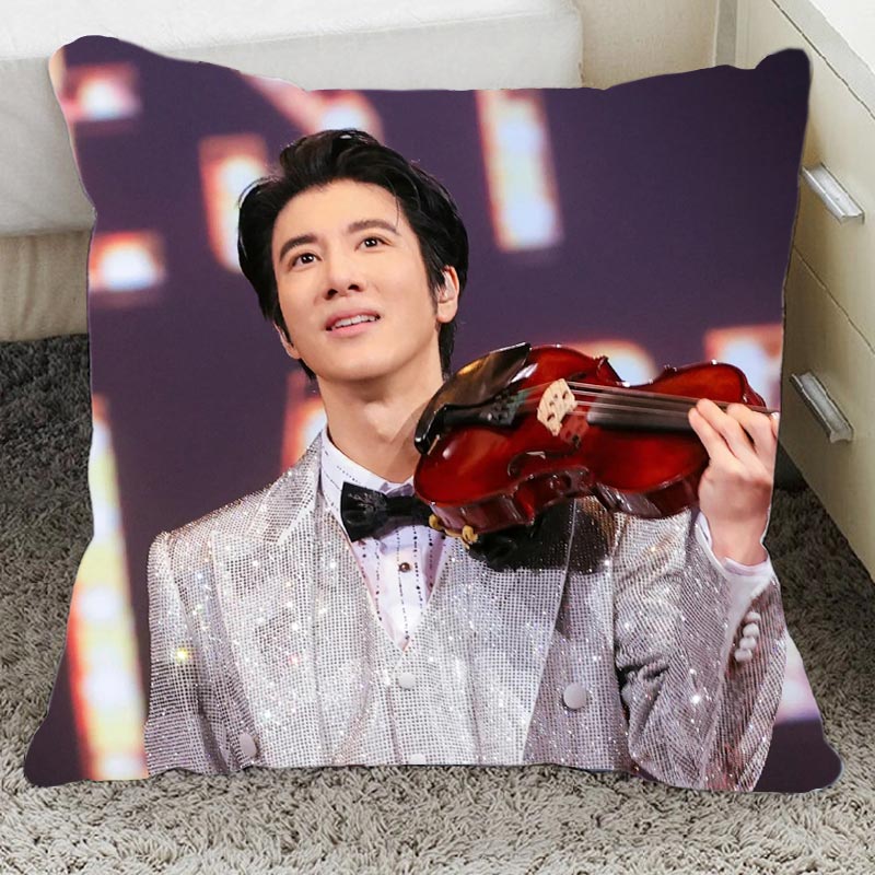 王力宏娃娃玩偶双面抱枕明星写真海报周边礼物实用创意送朋友闺蜜