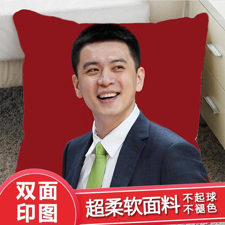 杨鸣抱枕玩偶车用摆件周边双面手办车载靠枕海报贴纸同款生日礼物