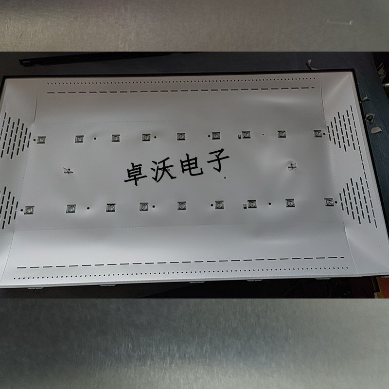 适用于厦华43D08AW灯条3P43D8002 A0背光灯一套2条9灯凹