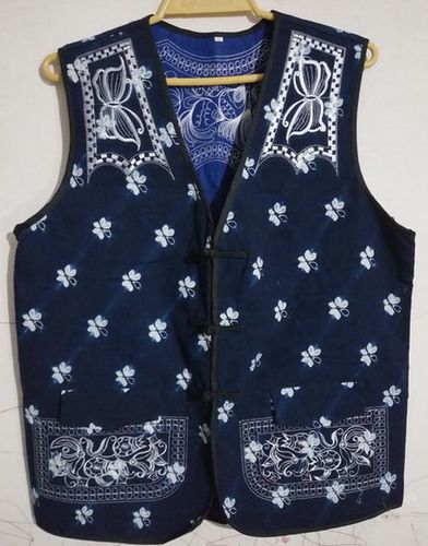 白族民族马甲马夹休闲马褂服饰