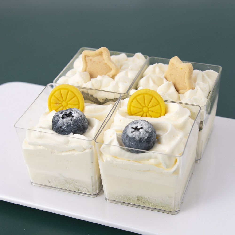 正方形慕斯杯一次性杯子塑料西点甜品台九宫格双皮奶布丁果冻透明,餐饮具,塑杯,淘宝优惠券,粉丝福利购,淘宝优惠卷