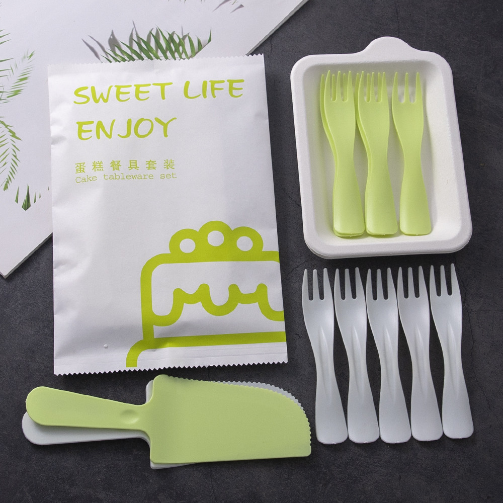 纸浆盘蛋糕刀叉套装全纸可降解一次性餐具餐盘烘焙叉子碟纸盘组合,餐饮具,可降解餐具/环保餐具,淘宝优惠券,粉丝福利购,淘宝优惠卷
