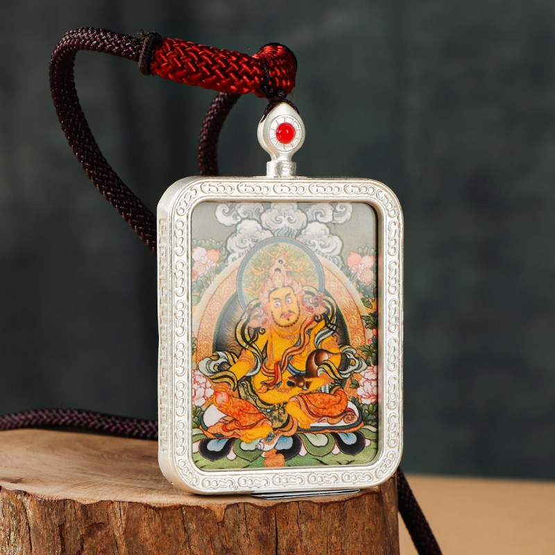 西藏唐卡吊坠佛牌护身符