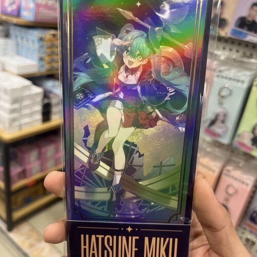 【正版国谷】萌域初音未来次元大发现涂鸦指挥家镭射票miku纸质